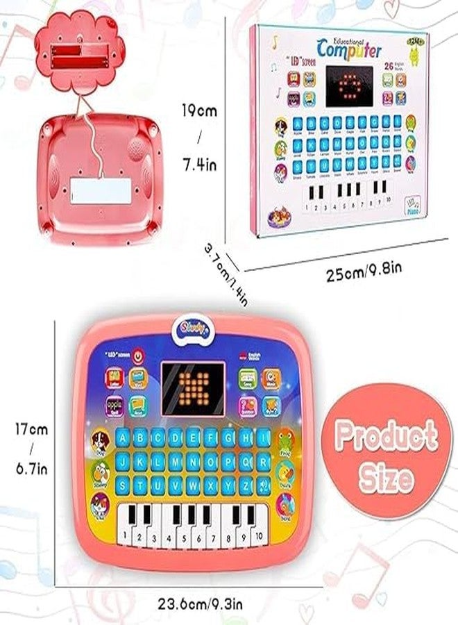 Braintastic Kids Learning Laptop Toy with LED Screen & Music | Educational Computer Piano Tablet for Toddlers | Fun Activity & Learning Toy for Boys & Girls (Computer Laptop with Piano) - Image 2